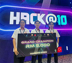 UPM Student Wins in Hack@10 2023