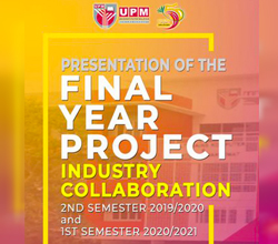 FINAL YEAR STUDENT PROJECT WITH INDUSTRY