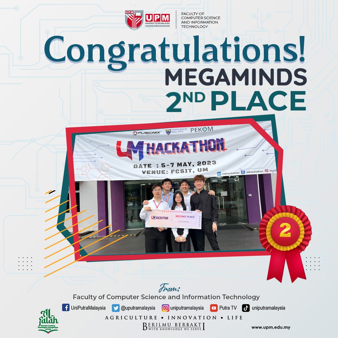 Megaminds takes the runner-up spot in UMHackathon
